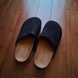 Madewell Black Mules Slip-On Shoes